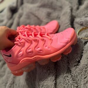 Nike Pink Bubble-Soled Running Sneakers